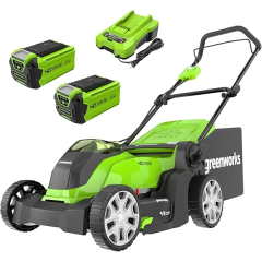 Tondeuse À Gazon sans fil Greenworks G40LM41K2X