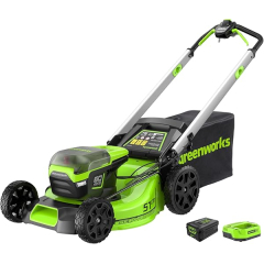 Tondeuse À Gazon sans fil Greenworks Nascower Pro 60 V