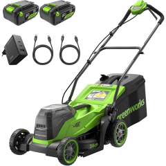 Tondeuse À Gazon Greenworks Mo48l421 01