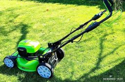 image client 3 Tondeuse sans fil Greenworks GD24X2LM46SPK4X