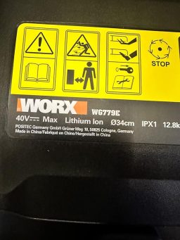 image client 3 Tondeuse sans fil WORX WG779E