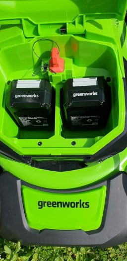 image client 4 Tondeuse sans fil Greenworks GD24X2LM46SPK4X
