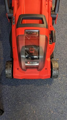 image client 4 Tondeuse À Gazon Einhell Rasarro 36-42 Kit Power X Change