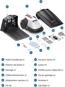 Image du fabricant 10 du eufy E15 Robot Tondeuse