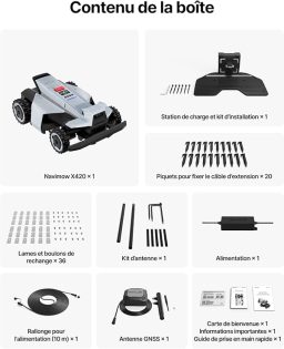 Image du fabricant 10 du Segway Navimow X420 robot tondeuse