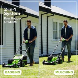 Image du fabricant 10 du Tondeuse Greenworks batterie 48V