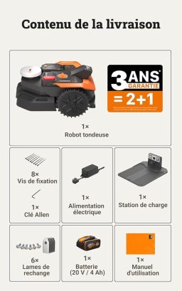 Image du fabricant 10 du WORX Vision Cloud 2WD robot tondeuse