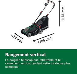 Image du fabricant 2 du Bosch Tondeuse ROTAK18V2-43 sans-fil