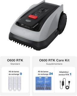 Image du fabricant 2 du ECOVACS Robot Tondeuse O600 RTK