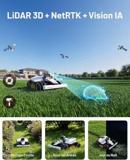 Image du fabricant 2 du MAMMOTION LUBA Mini robot tondeuse