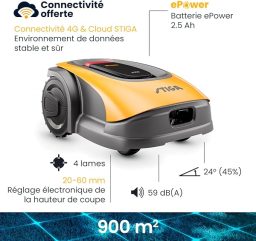 Image du fabricant 2 du STIGA A750 Robot Tondeuse Autonome