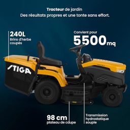 Image du fabricant 2 du STIGA Estate 598 W Tracteur Jardin