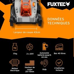 Image du fabricant 2 du Tondeuse FUXTEC sans fil 40V
