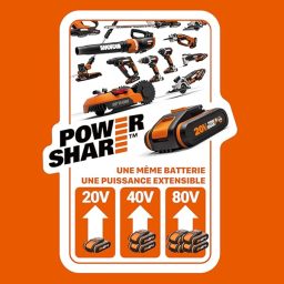 Image du fabricant 2 du WORX Tondeuse Gazon sans Fil