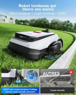 Image du fabricant 3 du Robot Tondeuse Ecovacs Goat A1600