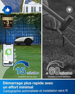 Image du fabricant 3 du ECOVACS Goat O800 RTK Tondeuse