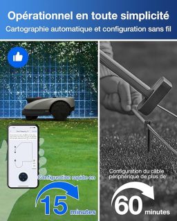 Image du fabricant 3 du ECOVACS Robot Tondeuse O600 RTK