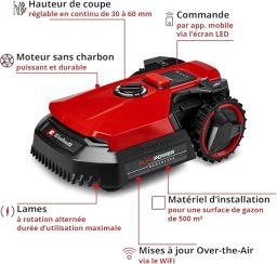 Image du fabricant 3 du Einhell FREELEXO 500 robot tondeuse