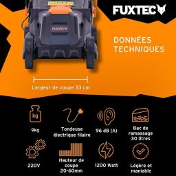 Image du fabricant 3 du FUXTEC Tondeuse Gazon FX-RME33