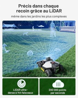 Image du fabricant 3 du MAMMOTION LUBA Mini robot tondeuse