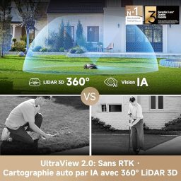 Image du fabricant 3 du MOVA LiDAX Ultra 800 robot tondeuse