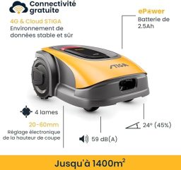Image du fabricant 3 du STIGA A 1000 Robot Tondeuse autonome