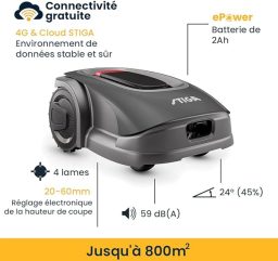 Image du fabricant 3 du STIGA A8 robot tondeuse autonome