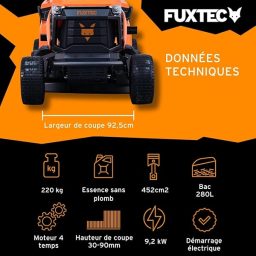 Image du fabricant 3 du Tondeuse FUXTEC FX-RMT92A