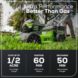 Image du fabricant 3 du Tondeuse Greenworks 60V brushless