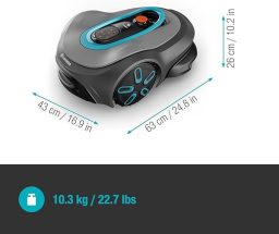 Image du fabricant 3 du Tondeuse robot Gardena SILENO max
