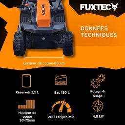 Image du fabricant 3 du Tondeuse thermique FUXTEC FX-RMR66