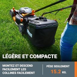 Image du fabricant 3 du WORX Tondeuse Gazon sans Fil