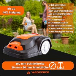 Image du fabricant 3 du Yard Force Robot Tondeuse SA650B