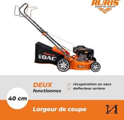 Image du fabricant 4 du RURIS Tondeuse Gazon Thermique DAC 110XLS