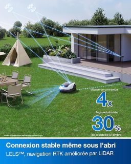 Image du fabricant 4 du ECOVACS Goat O800 RTK Tondeuse