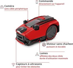 Image du fabricant 4 du Einhell Robot Tondeuse FREELEXO CAM 500
