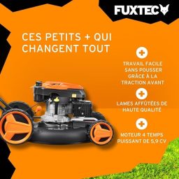 Image du fabricant 4 du Fuxtec Tondeuse Gazon Thermique 51cm