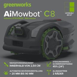 Image du fabricant 4 du Greenworks AI Mowbot robot tondeuse