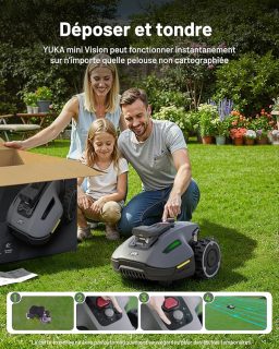 Image du fabricant 4 du Mammotion YUKA Mini Vision robot tondeuse
