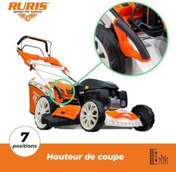 Image du fabricant 4 du RURIS Tondeuse à Gazon Thermique RX444S