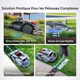 Image du fabricant 4 du Sunseeker V3 Plus robot tondeuse