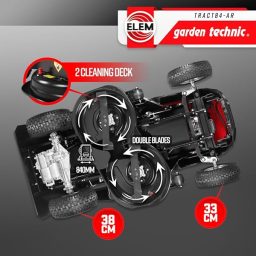 Image du fabricant 4 du Tracteur Tondeuse Elem Garden 352cc