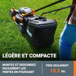 Image du fabricant 4 du WORX Tondeuse Gazon sans Fil