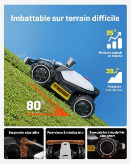 Image du fabricant 5 du MAMMOTION LUBA Mini AWD LiDAR robot