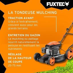 Image du fabricant 5 du Fuxtec Tondeuse Gazon Thermique 51cm