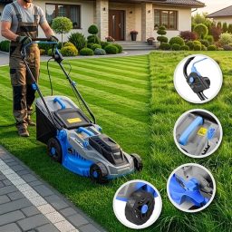 Image du fabricant 5 du KANWOD Tondeuse électrique 1600W