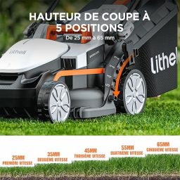 Image du fabricant 5 du Litheli tondeuse à gazon 33cm