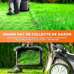 Image du fabricant 5 du Litheli Tondeuse à Gazon sans Fil