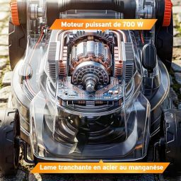 Image du fabricant 5 du Outsunny Tondeuse gazon sans fil