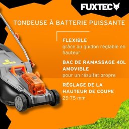 Image du fabricant 5 du Tondeuse gazon FUXTEC sans fil